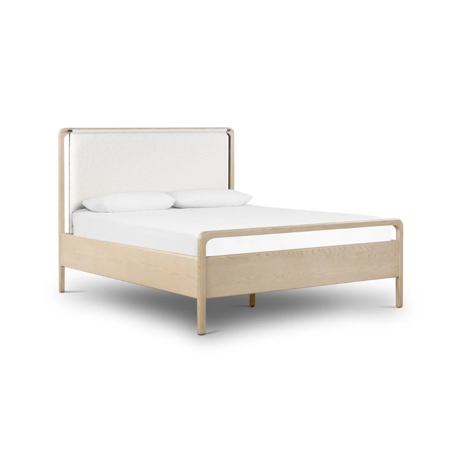 Oak Veneer Bed