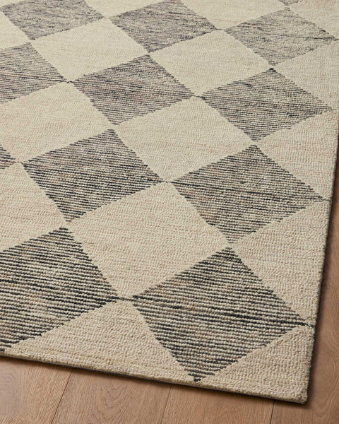 Chris Loves Julia × Loloi Francis Beige / Charcoal Rug