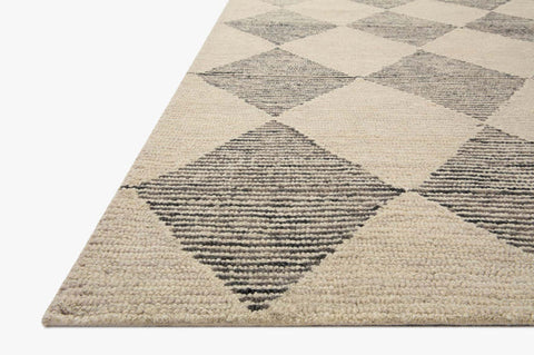 Chris Loves Julia × Loloi Francis Beige / Charcoal Rug