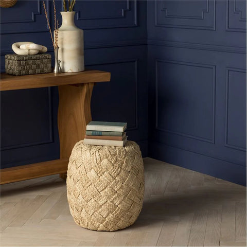 Woven Ottoman Stool