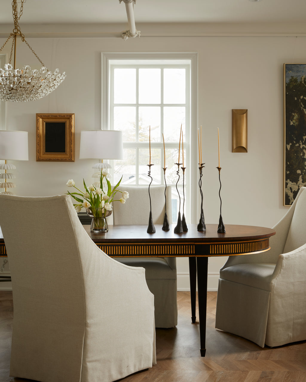 Meadow Iron Candlesticks