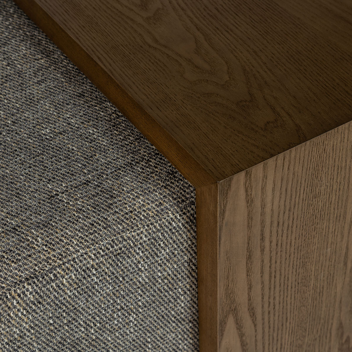 Pepper and Oak Coffee Ottoman