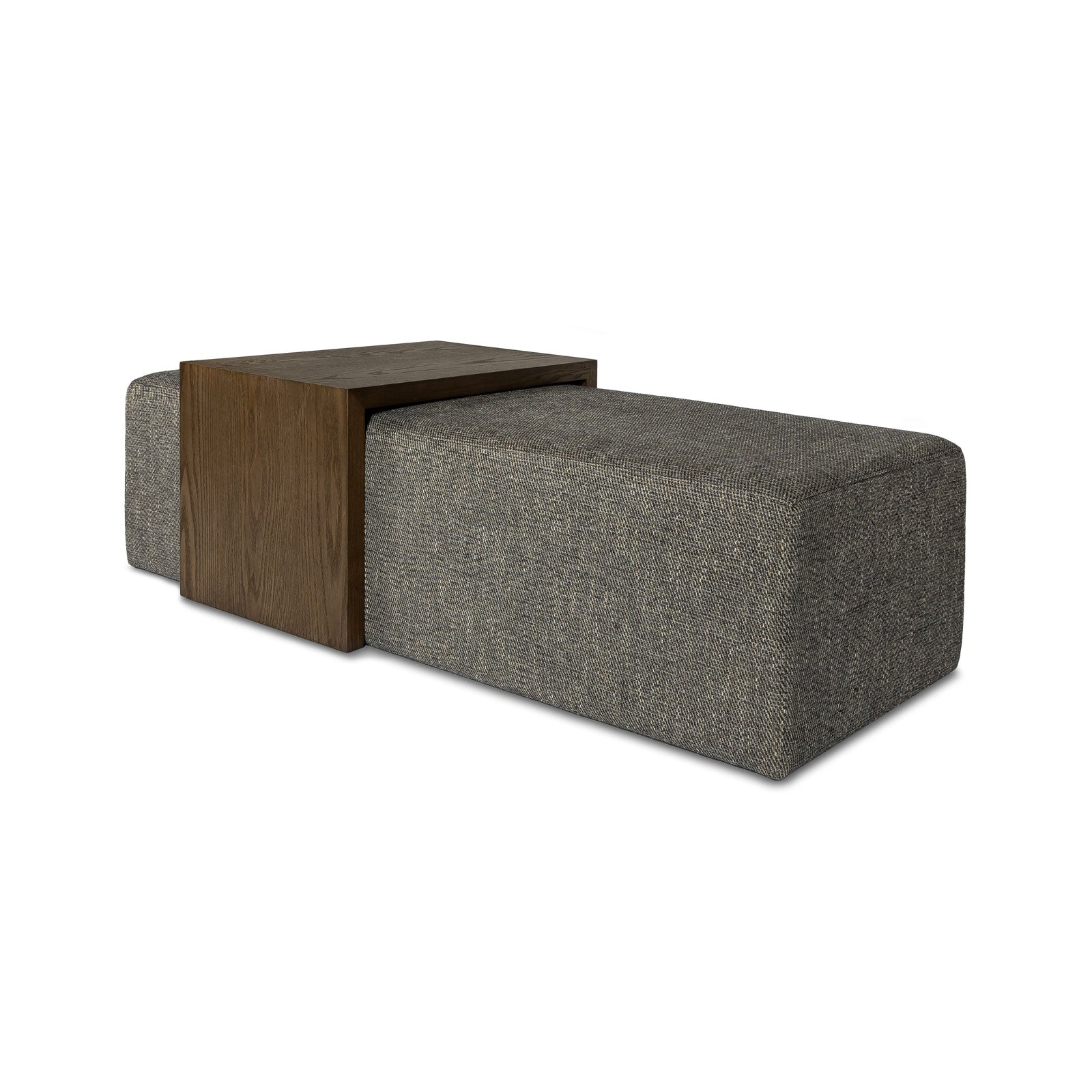Pepper and Oak Coffee Ottoman