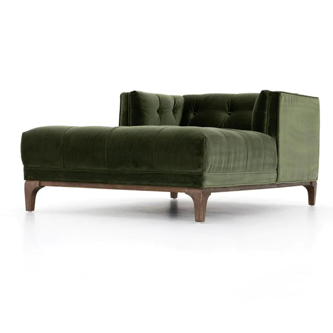 Theo Olive Chaise