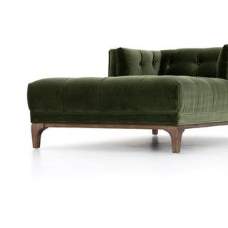 Theo Olive Chaise