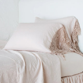 Linen Lace Pillowcase