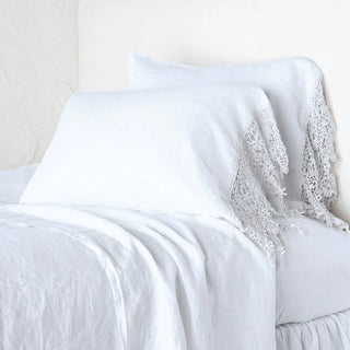 Linen Lace Pillowcase