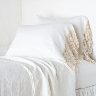 Linen Lace Pillowcase