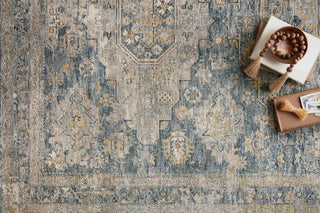 Gaia Denim / Taupe Rug