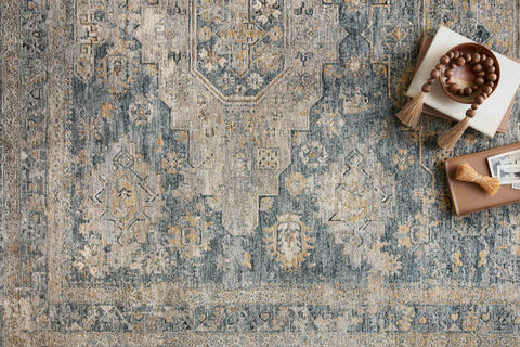 Gaia Denim / Taupe 11'-6" x 15'-5" Area Rug - GAA-02 - 11'-6" x 15'-5"