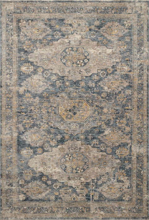 Gaia Denim / Taupe 11'-6" x 15'-5" Area Rug - GAA-02 - 11'-6" x 15'-5"