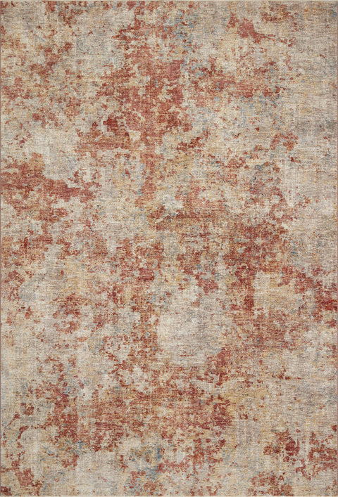 Gaia Taupe / Brick 11'-6" x 15'-5" Area Rug - GAA-03 - 11'-6" x 15'-5"