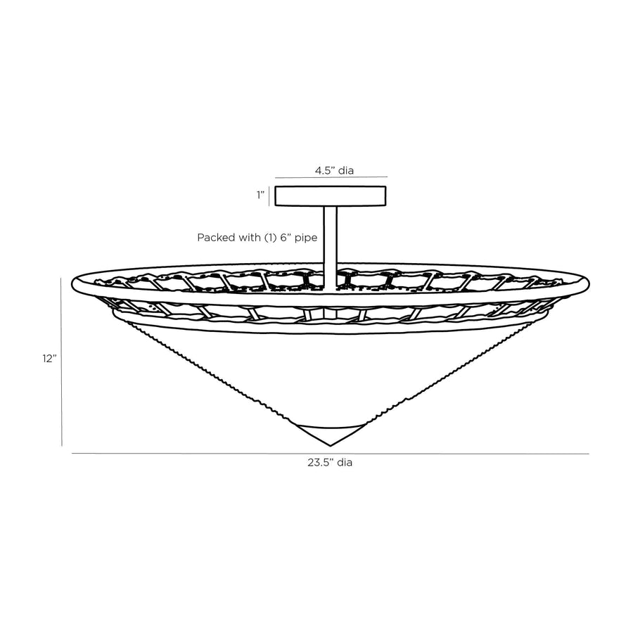 Terrace Flush Mount