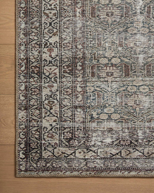 Amber Lewis × Loloi Georgie Moss / Bark Rug