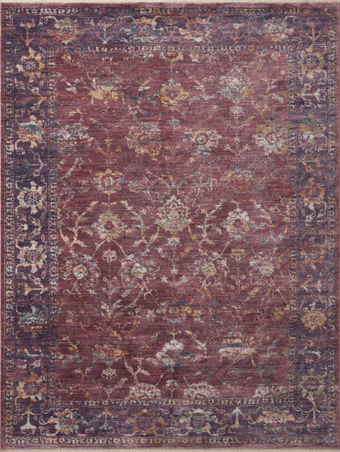 Giada Grape / Multi 11'-6" x 15'-6" Area Rug - GIA-02 - 11'-6" x 15'-6"