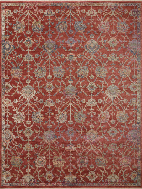 Giada Red / Multi 11'-6" x 15'-6" Area Rug - GIA-05 - 11'-6" x 15'-6"