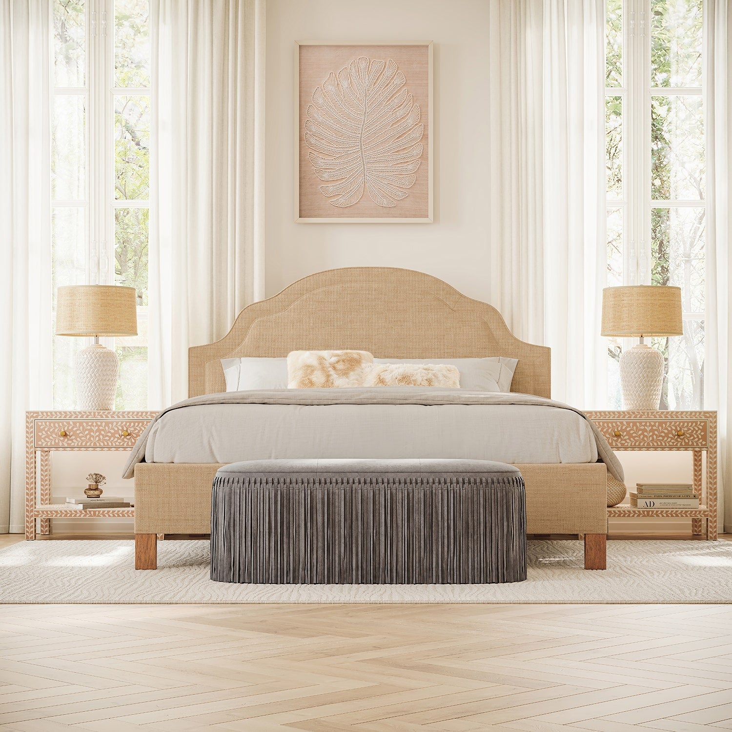 Millie Fringe Bench