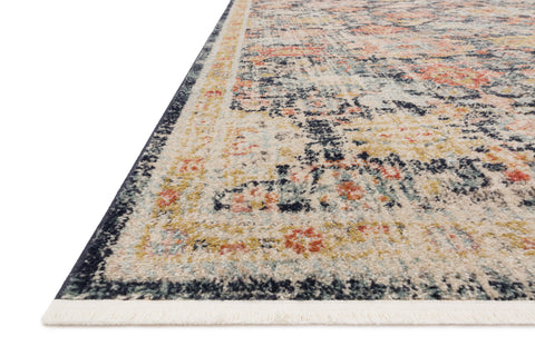 Magnolia Home By Joanna Gaines x Loloi Graham Blue / Multi 9'-6" x 12'-6" Area Rug - GRA-05 - 9'-6" x 12'-6"