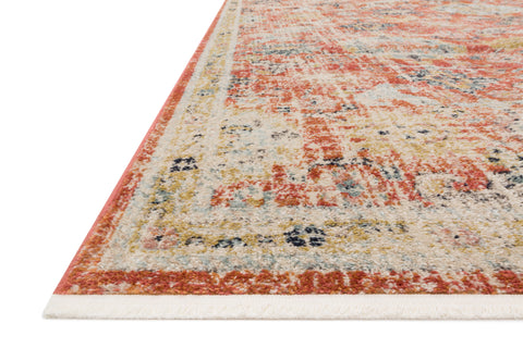 Magnolia Home By Joanna Gaines x Loloi Graham Persimmon / Multi 9'-6" x 12'-6" Area Rug - GRA-05 - 9'-6" x 12'-6"