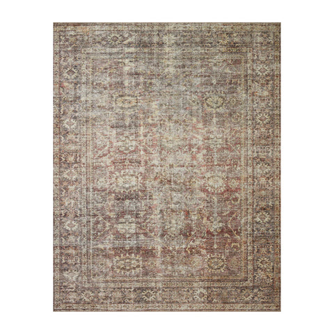 Amber Lewis x Loloi Georgie Bordeaux / Antique Rug