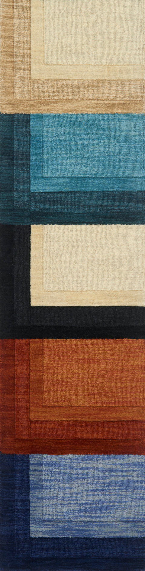 Hamilton Color Blanket 2 1'-6" x 7'-6" Runner Rug - HM-01 - 1'-6" x 7'-6"