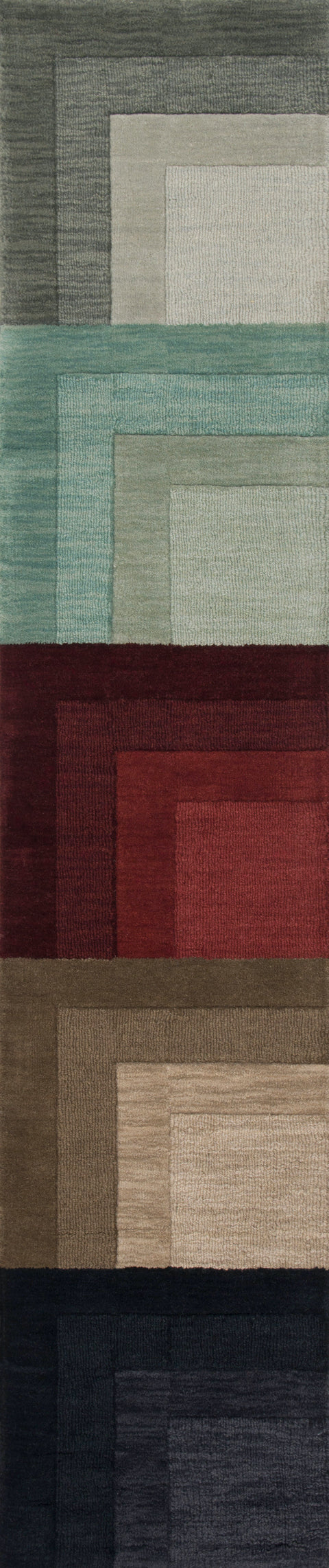 Hamilton Color Blanket 3 1'-6" x 7'-6" Runner Rug - HM-01 - 1'-6" x 7'-6"