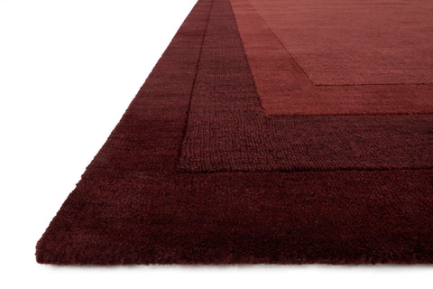 Hamilton Red 9'-3" x 13' Area Rug - HM-01 - 9'-3" x 13'