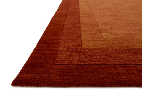 Hamilton Rust 9'-3" x 13' Area Rug - HM-01 - 9'-3" x 13'