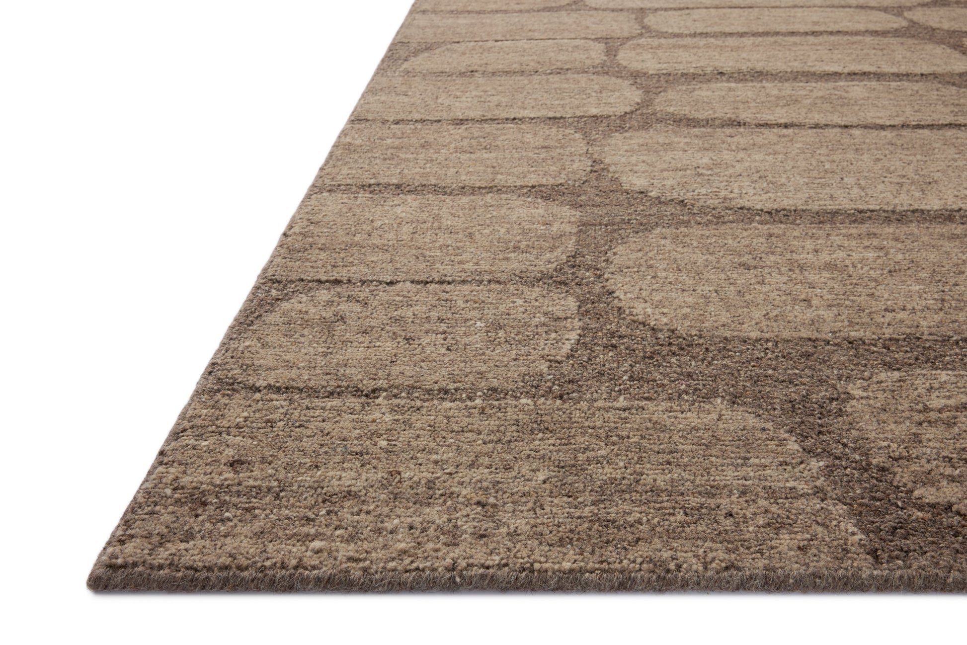 Hartley Brown / Taupe 9'-3" x 13' Area Rug - HRT-05 - 9'-3" x 13'