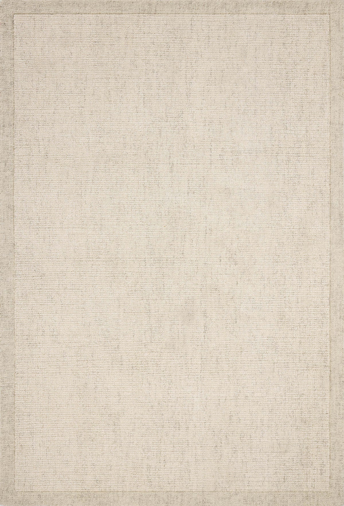 Magnolia Home by Joanna Gaines x Loloi Henley Ivory / Smoke 9'-3" x 13' Area Rug - HNY-01 - 9'-3" x 13'