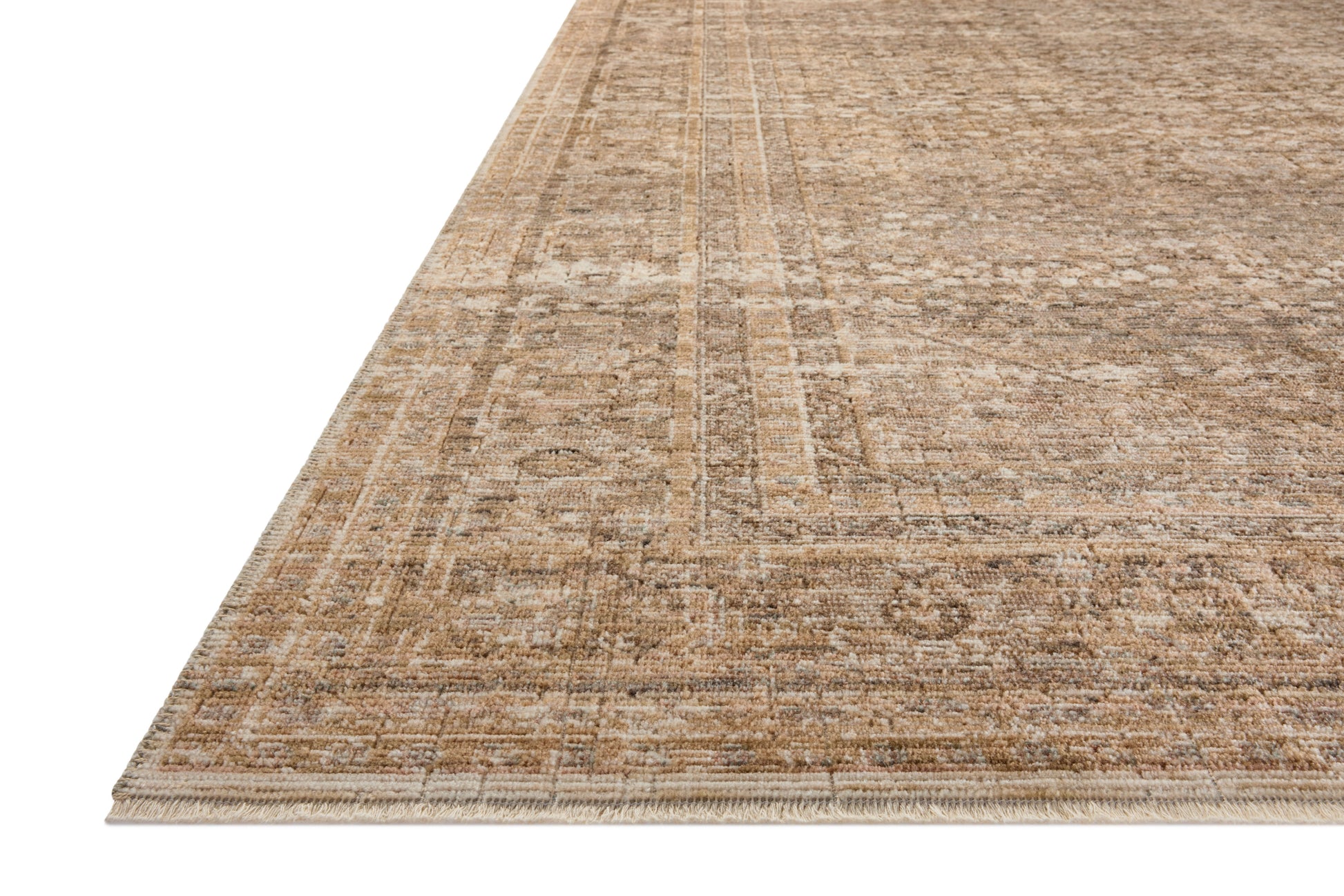 Heritage Clay / Natural 15'-0" x 15'-0" Square Area Rug - HER-01 - 15'-0" x 15'-0" Square