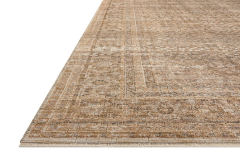 Heritage Clay / Natural 15'-0" x 15'-0" Square Area Rug - HER-01 - 15'-0" x 15'-0" Square