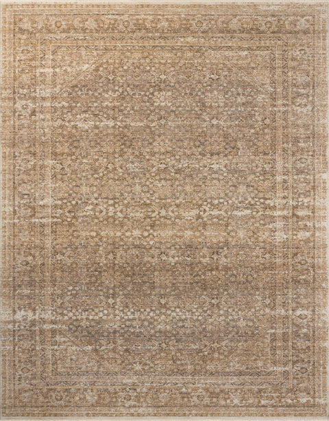 Heritage Clay / Natural 15'-0" x 15'-0" Square Area Rug - HER-01 - 15'-0" x 15'-0" Square