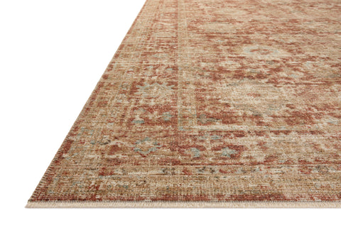 Heritage Brick / Multi 15'-0" x 15'-0" Square Area Rug - HER-03 - 15'-0" x 15'-0" Square