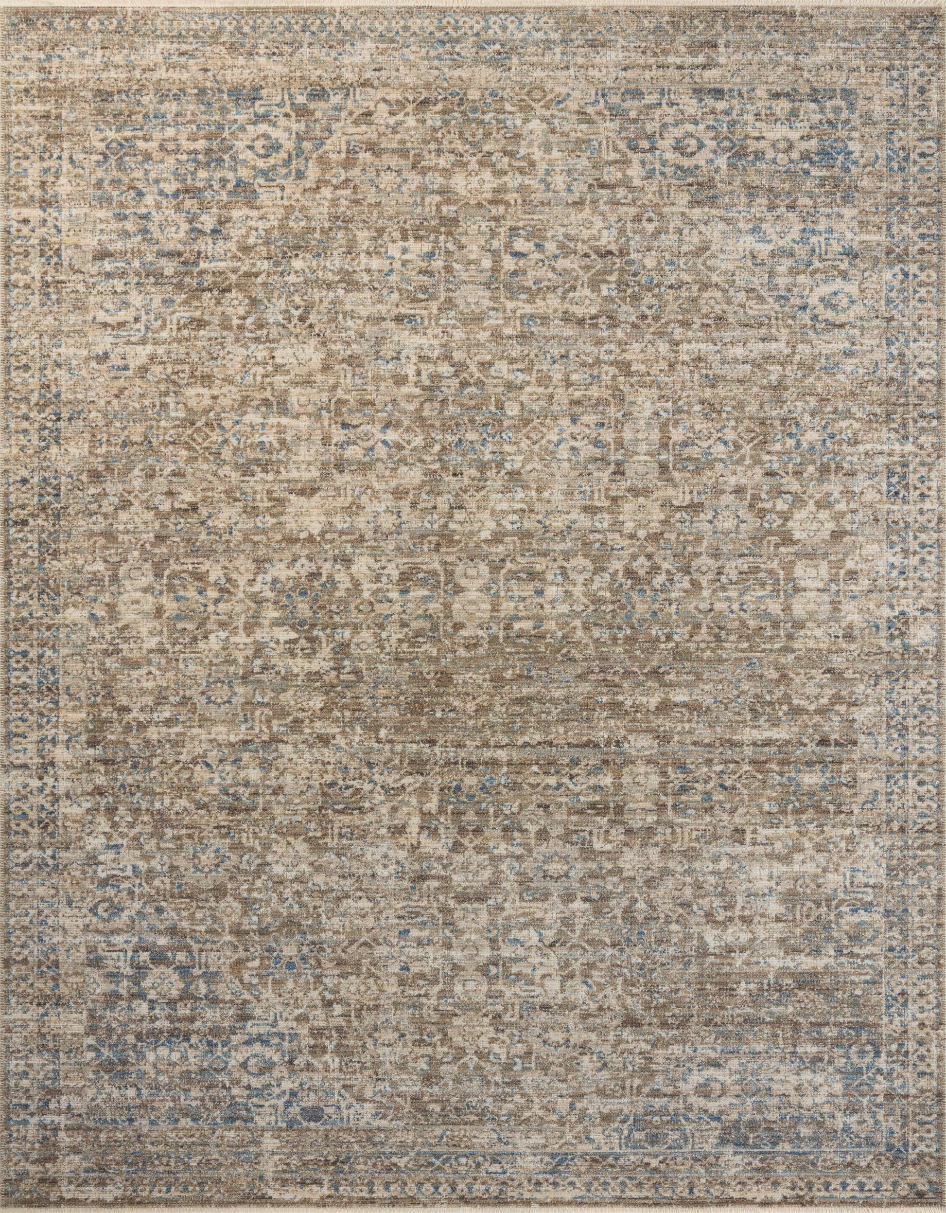Heritage Spa / Earth 15'-0" x 15'-0" Square Area Rug - HER-05 - 15'-0" x 15'-0" Square
