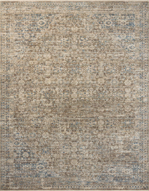 Heritage Spa / Earth 15'-0" x 15'-0" Square Area Rug - HER-05 - 15'-0" x 15'-0" Square