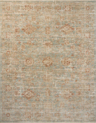 Heritage Aqua / Terracotta Rug