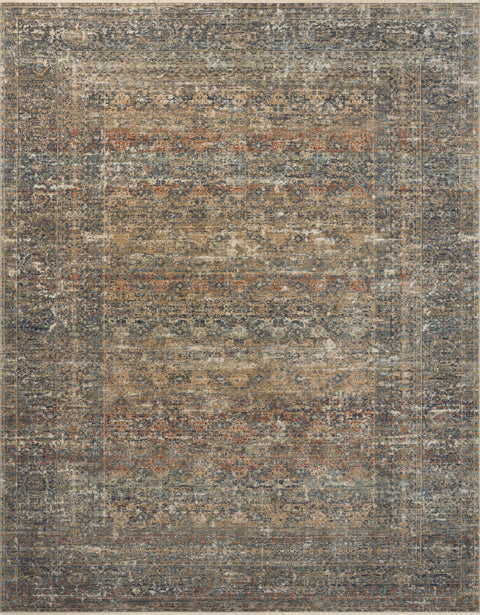 Heritage Midnight / Multi 15'-0" x 15'-0" Square Area Rug - HER-11 - 15'-0" x 15'-0" Square