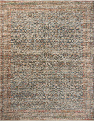 Heritage Blue / Rust Rug