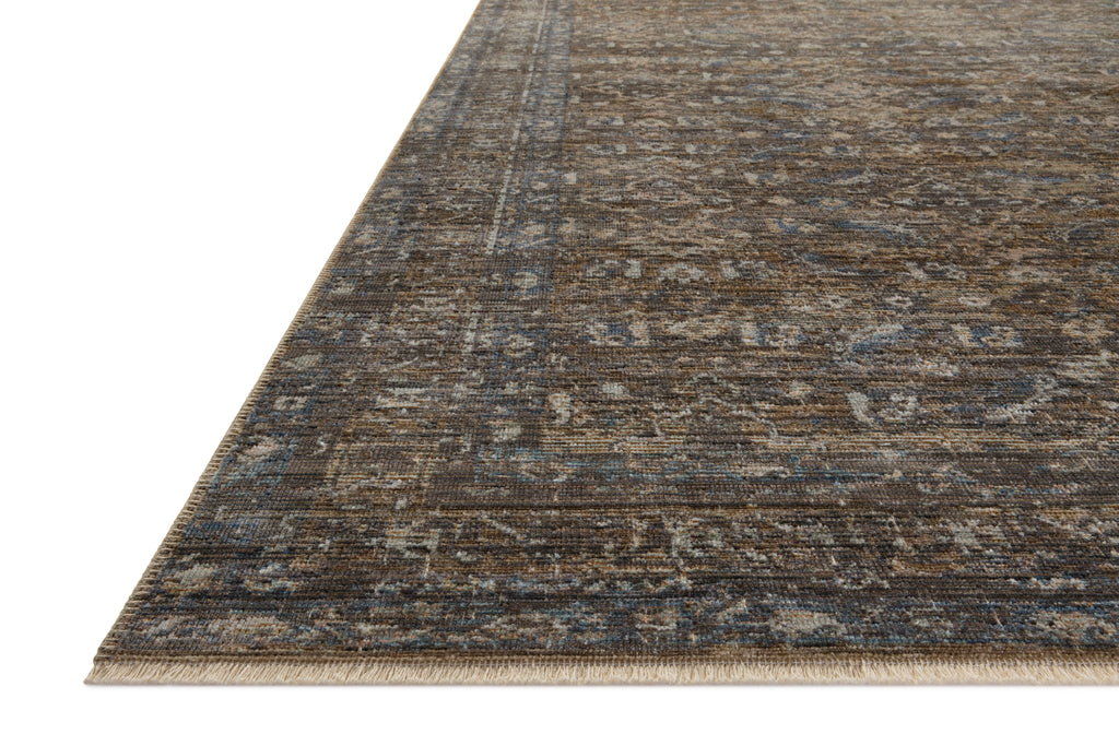 Heritage Lagoon / Tobacco 15'-0" x 15'-0" Square Area Rug - HER-14 - 15'-0" x 15'-0" Square