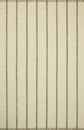 Amber Lewis x Loloi Harlan Ivory / Charcoal Rug