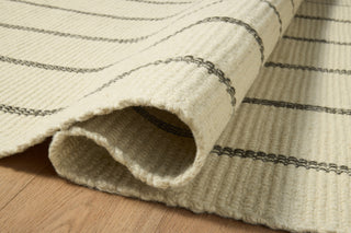 Amber Lewis x Loloi Harlan Ivory / Charcoal Rug