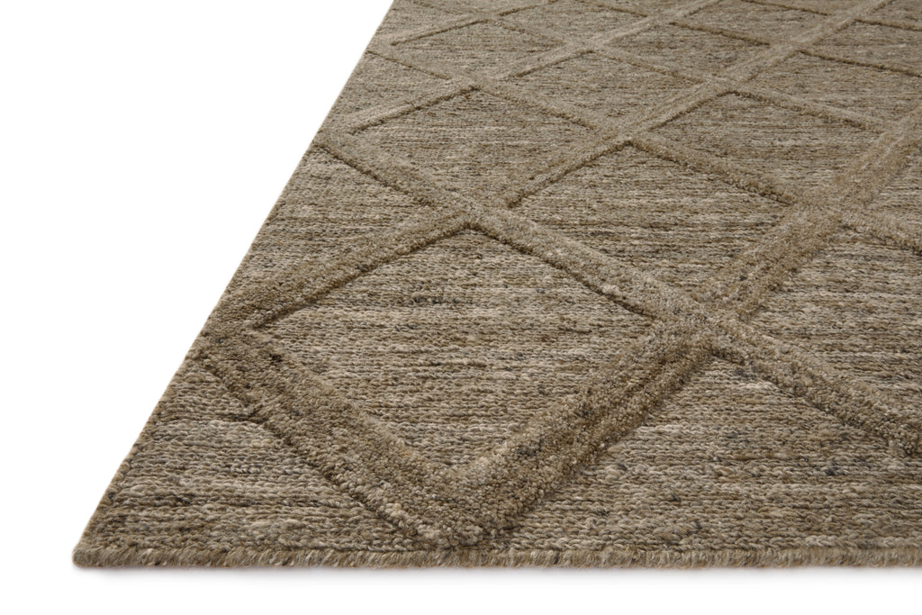 Magnolia Home By Joanna Gaines x Loloi Hunter Khaki 11'-6" x 15' Area Rug - HUN-01 - 11'-6" x 15'