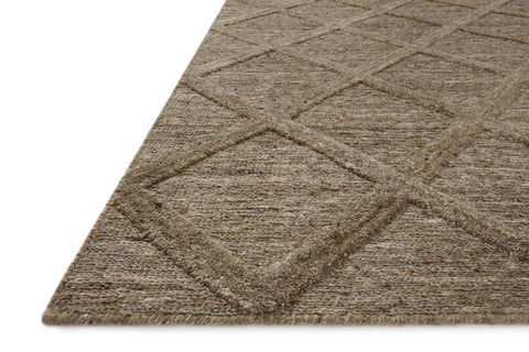 Magnolia Home By Joanna Gaines x Loloi Hunter Khaki 11'-6" x 15' Area Rug - HUN-01 - 11'-6" x 15'