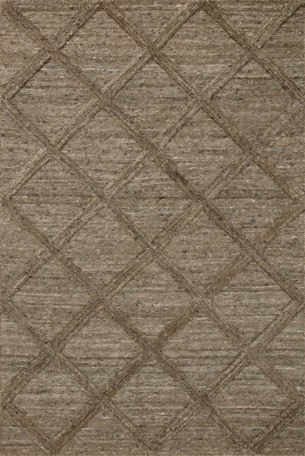 Magnolia Home By Joanna Gaines x Loloi Hunter Khaki 11'-6" x 15' Area Rug - HUN-01 - 11'-6" x 15'