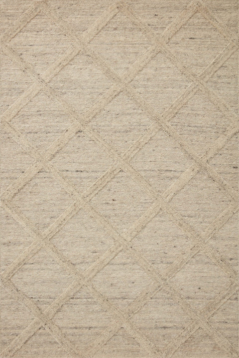 Magnolia Home By Joanna Gaines x Loloi Hunter Oatmeal 11'-6" x 15' Area Rug - HUN-01 - 11'-6" x 15'