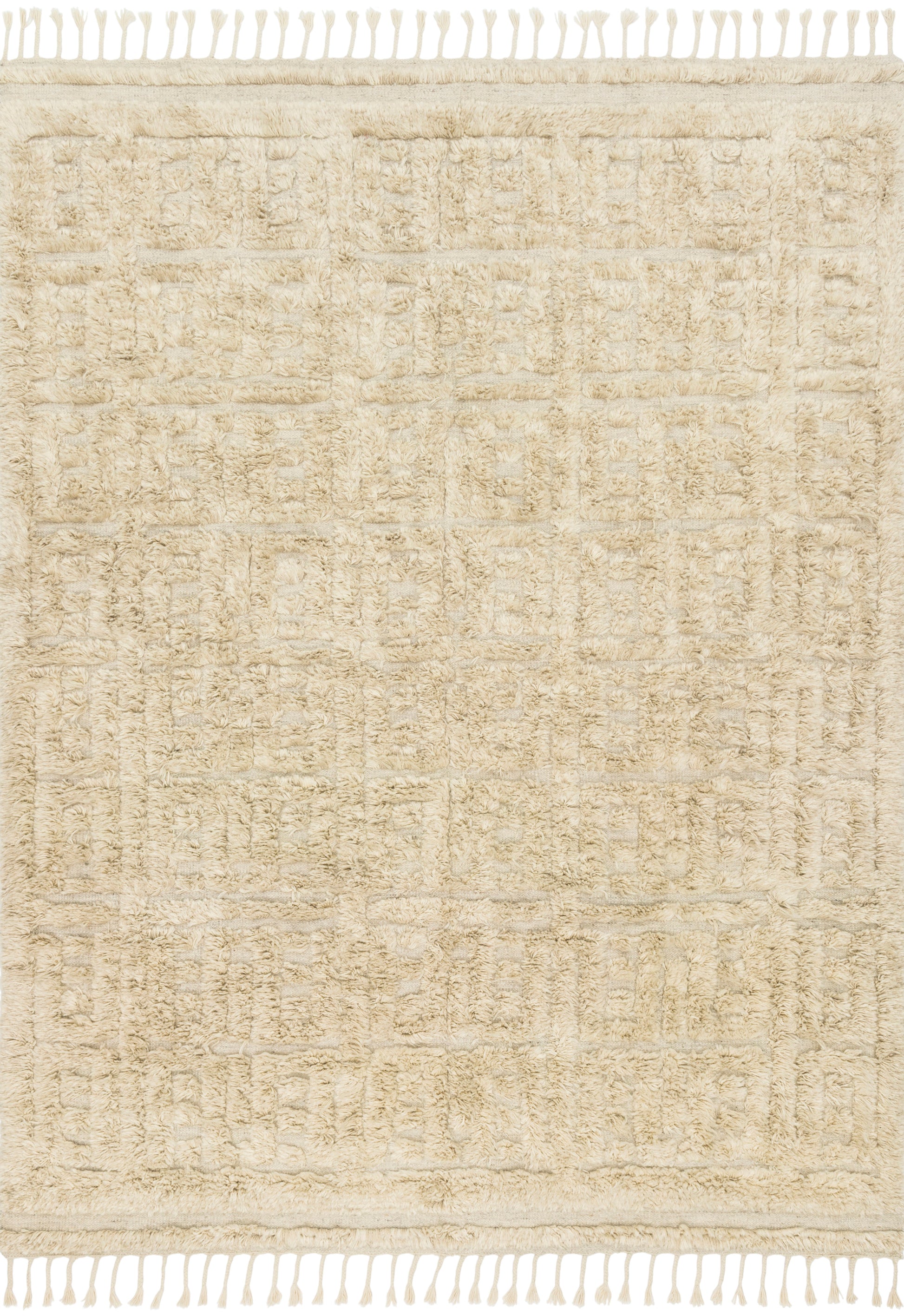 Hygge Oatmeal / Sand 9'-6" x 13'-6" Area Rug - YG-04 - 9'-6" x 13'-6"