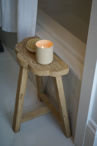 Lilliana Scalloped Stool