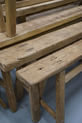 Edgar Reclaimed Elmwood Bench