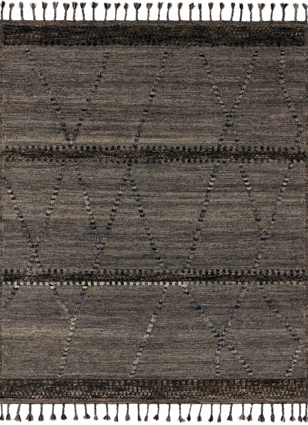 Iman Grey / Multi 9'-6" x 13'-6" Area Rug - IMA-04 - 9'-6" x 13'-6"